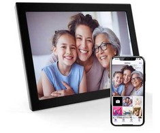 Nuotraukų rėmelis Ramka cyfrowa Xoro Xoro XOR107372 cyfrowa ramka na zdjęcia 25,6 cm (10.1'') Ekran dotykowy Wi-Fi