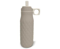 Nuuroo - „Nima“ silikoninis geriamasis butelis, 400 ml - grindinio akmenimis