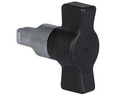 Nvent Hoffman nVent Thermal Management T-Griff für Wandgehäuse 40x19.4x48mm Kunststoff Juodas ALT560