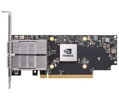 Nvidia ConnectX-7, Vidinis, Laidinis, PCI Express, Šviesolaidis, 400000 Mbit/s, Juoda, Pilka