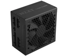 Nzxt C1000 GOLD CORE (juodos spalvos, 1 x 12 kontaktų didelės galios GPU, 3 x PCIe, kabelių valdymas, 1000 vatų)