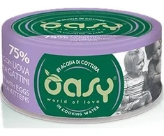 Maisto produktai - Oasy More Love Kitten vištiena with Eggs Wet Food 70g