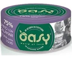 Maisto produktai - Oasy More Love Tuna with Squid Wet Food 70g Gluten-Free