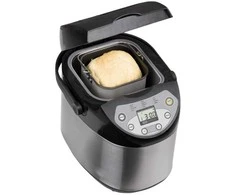 Duonkepė OBH Nordica duonos kepimo mašina Nerūdijantis plienas, 900 g, atidėto paleidimo laikmatis, šilumos palaikymo funkcija, 600 W, juoda, nerūdijantis plienas