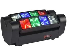 Dėklas LIGHT4ME SPIDER MKII TURBO - Efekt LED 8x3W RGBW