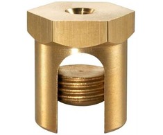 OBO Bettermann OBO Erdungsschraube M6 25mm CuZnm.Befestigungsgewinde EKL 25 6404006