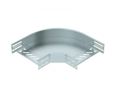 Obo Bettermann 90° alkūnė 60 FS, Kampinė jungtis, Cinkas, Plienas, 90°, 200 mm, 60 mm