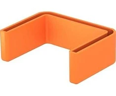 OBO Bettermann OBO apsauginis dangtelis US 5KS lubiniam pakabinamam elementui US5, oranžinis, plastikinis