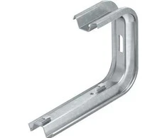 OBO Bettermann OBO lubinis laikiklis grotelių padėklui, 300 mm aukščio, 175 mm pločio, 345 mm, galvanizuoto cinko