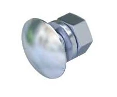 OBO Bettermann OBO varžtų rinkinys FRS M8X20 mm plokščias varžtas, poveržlė + veržlė, karštai cinkuotas - (50 vnt.)