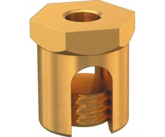 OBO Bettermann OBO Erdungsschraube M6 25mm CuZnm.Befestigungsgewinde EKL 25 6404006
