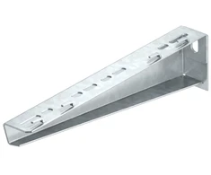 OBO Bettermann Šviesos konsolė su 210 mm ilgio skirtukais, skirta „Csslr Plus“ grotelių dėklui, įskaitant varžtų komplektą M10 x 25, galvaniškai cinkuota.