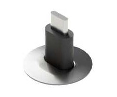 Ochno O-POS-AL-1, USB C, Aliuminis, 23 g, 1 vnt., 100 mm, 100 mm