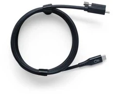 Ochno USB-C aktyvus bendraašis kabelis, sriegiamas, juodas, 3 m
