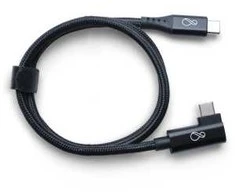 Ochno USB-C laidas | Kampinis | DP vaizdo alternatyvus režimas | Kištukas/Kištukas | USB-C - USB-C | 3.1 Gen 2 | Pintas | 0