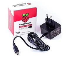 Raspberry Pi RPI PS 15W BK EU, PC, Vidinis, 96–264 V, 15,3 W, 5,1 V, 3 A
