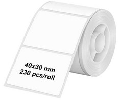 Olympia Rolka etykiet do PM220 balta