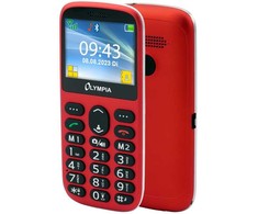 Mobilusis telefonas Olympia Olympia Mobiltelefon SUN raudona