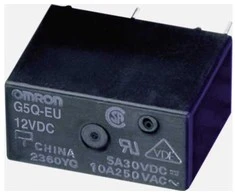 Omron G5Q-1-EU 24DC PCB relė 24 V/DC 5 A 1 x perjungimo jungiklis 1 vnt.