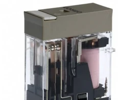 Omron Relė, įjungiama, 8 polių, DPDT, 5A, mechaniniai ir LED indikatoriai, etikečių rašymo funkcija, 230 V kintamoji srovė G2R-2-SN 230AC(S)