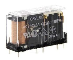 Omron Saugos relės, įjungiamos, DPST-NO, DPST-NC, 6A, su mAgt valdomais kontaktais, 24VDC G7SA-2A2B 24DC