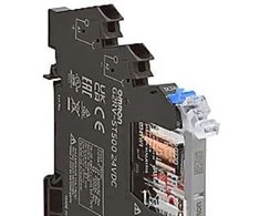 Omron Plona relė 6 mm su lizdu, SPDT, 6 A, įspaudžiami gnybtai, 24 VDC