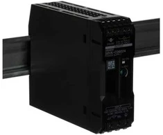 Omron S8VK-C Impulsinio režimo DIN bėgelio maitinimo šaltinis, 100–240 V kintamoji srovė / 90–350 V nuolatinė srovė, nuolatinės srovės įvestis, 24 V nuolatinė srovė