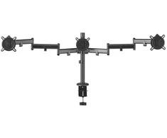 Laikiklis One For All DM2310 do 3 monitorów 13-27, max 8kg, VESA 75x75-100x100, juoda