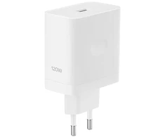 OnePlus 120W Single Port SUPERVOOC Type-A Adapteris Baltas EU