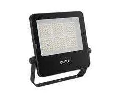 OPPLE Lighting EcoMax G3, Juoda, IP66, Aliuminis, Polikarbonatas (PC), Grūdintas stiklas, I, IK07, 1 m