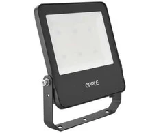 OPPLE Lighting LEDFlood-E3 Re246-70W-830-BL, Juoda, IP66, Aliuminis, Polikarbonatas (PC), Grūdintas stiklas, I, IK07, 1 m