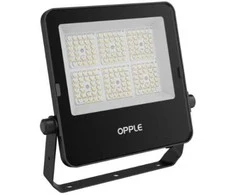 OPPLE Lighting EcoMax G3, Juoda, IP66, Aliuminis, Polikarbonatas (PC), Grūdintas stiklas, I, IK07, 1 m