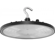 „OPPLE Lighting Highbay Basic“, kietas tvirtinimas, juodas, juodas, aliuminis, polikarbonatas (PC), apvalus, IK08