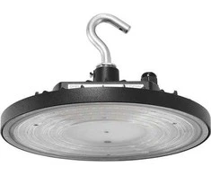 „OPPLE Lighting Highbay Basic“, kietas tvirtinimas, juodas, juodas, aliuminis, polikarbonatas (PC), apvalus, IK08