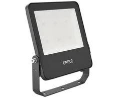 OPPLE Lighting LEDFlood-E3 Re246-70W-830-BL, Juoda, IP66, Aliuminis, Polikarbonatas (PC), Grūdintas stiklas, I, IK07, 1 m