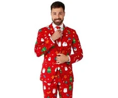 OppoSuit Festivity Raudona