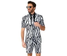 Vasarinis OppoSuit Zazzy Zebra kostiumas