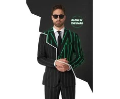 Oppo Suitmeister Pinstripe šviečia tamsoje