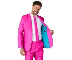 Oppo Suitmeister rožinis kostiumas