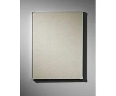 Lintex Boarder Skelbimų lenta su aliuminio rėmu ir lininiu audiniu, 150x120 cm