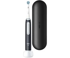 Oral-B 8006540731536, Suaugusiems, Besisukantis-vibruojantis dantų šepetėlis, Kasdienė priežiūra, Jautrus, Balinimas, Juoda, Balta, 2 min., Juoda