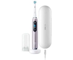 Oral-B Elektrinis dantų šepetėlis | iO9 Series 9 | Įkraunamas | Suaugusiems | Šepetėlių skaičius galvutės įeina 1 | Number of teeth brushing modes 7 | Rose Quartz