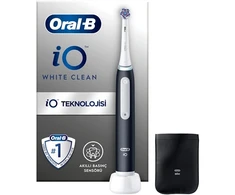 Oral-B iO Baltas Clean Juodas Elektrinis dantų šepetėlis