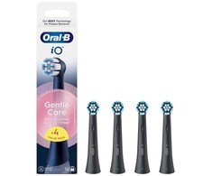 Dantų šepetėlis Końcówka Braun Oral-B iO Refill Gentle Care juodas 4 pack