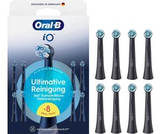 Dantų šepetėlis Końcówka Oral-B Oral-B Aufsteckbürsten iO Ultimative Reinigung Juodas 8er Billboard