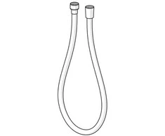 Dušo žarna Oras Sensiva 241014, 150 cm, 1/2"