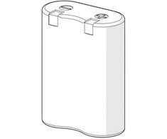 Oras maišytuvų baterija Lithium 2CR5 6V
