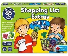 Oxford University Press „Orchard Toys“ – pirkinių sąrašo priedai: vaisiai ir daržovės – (600090)