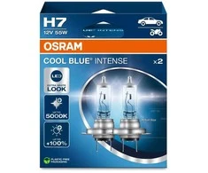 OSRAM COOL Mėlynas INTENSE H7 NEXT GEN 5000K 55W 12V PX26D 2vnt