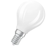 OSRAM LED karūnėlė matinė 470lm 3.4W/827 (40W) E14, reguliuojamo ryškumo